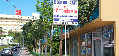 Arzt und Kliniken auf Fuerteventura