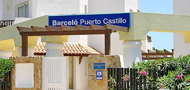 Apartmentanlagen  Barcelo Puerto Castillo auf Fuerteventura