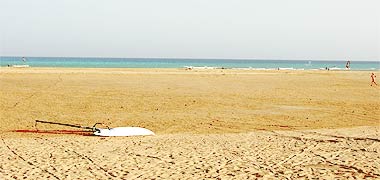 Sommer, Sonne, Strand und Meer. Leben auf Fuerteventura.