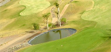 Der Golfplatz in Jandia