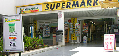 Hiperdino Supermarkt auf Fuerteventura