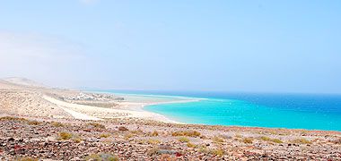 Playa de Sotavento auf Fuerteventura
