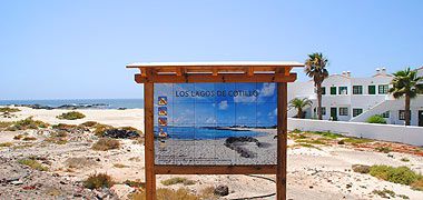 Playa Los Lagos de Cotillo de Sotavento in Costa Calma