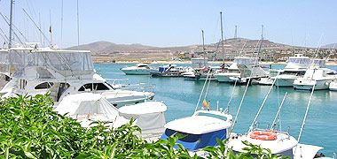 Yachthafen auf Fuerteventura in Caleta de Fuste