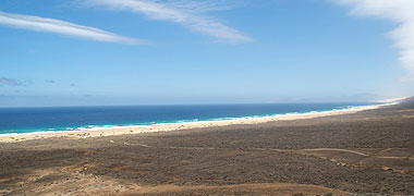 Die Bauersiedlung Cofete an der Westküste Fuerteventura